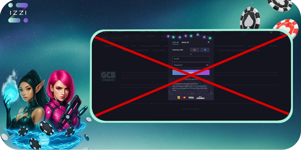 Izzi Casino Login Problems and Solutions 