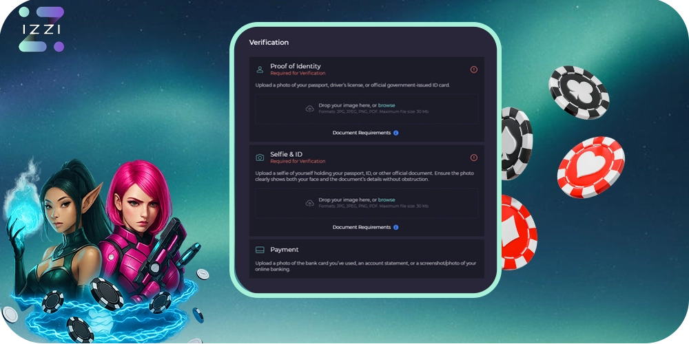 Security and Verification at Izzicasino