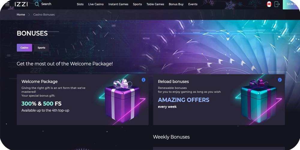 Izzi Casino Bonuses — A Fast Start in the Izzi World